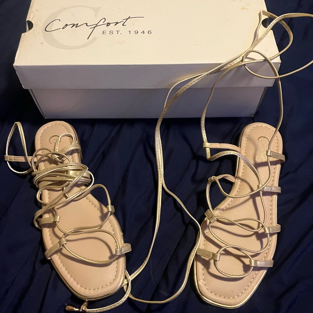 Brand new gladiator style sandals Size 7